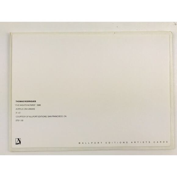 Allport Editions Tree Deborah Garber ARTISTS Cards Rodrigo Moynihan Thomas Fish - Picture 9 of 9